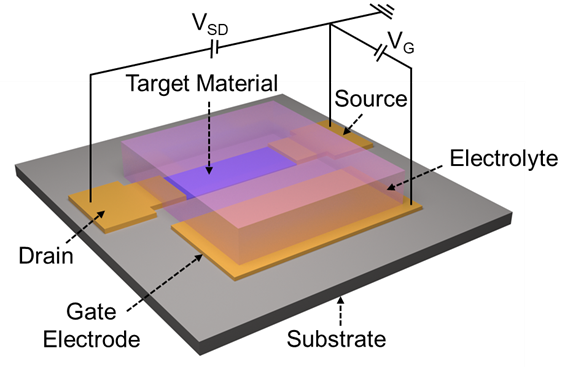 Ionitronic materials and devices