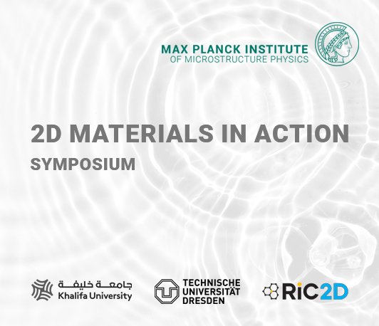 Symposium Zu 2D-Materialien In Aktion | Max-Planck-Institut Für ...